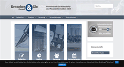 Desktop Screenshot of drescher-cie.de